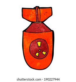 bomba atómica de dibujos animados