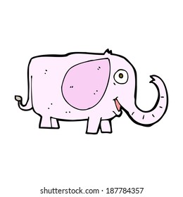 cartoon baby elephant