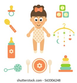 cartoon baby set