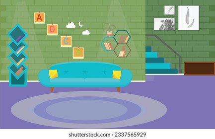 Cartoon Background Illustration ,  
 Cartoon Vector Illustration,Interior Living Room,Cartoon Village Vector,Cartoon Town Vector,Interior Bedroom Illustration,Furniture Vector