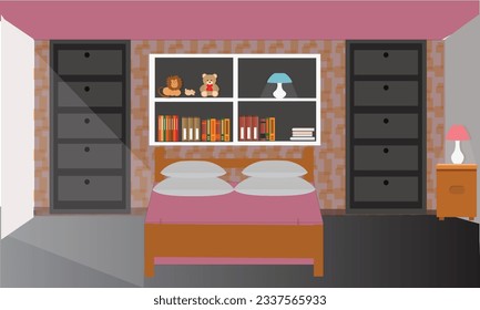 Cartoon Background Illustration ,  
 Cartoon Vector Illustration,Interior Living Room,Cartoon Village Vector,Cartoon Town Vector,Interior Bedroom Illustration,Furniture Vector