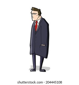 Karikatur schlechter Zorn
