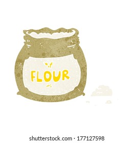 cartoon bag of flour