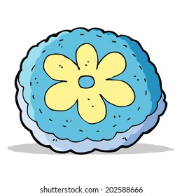 cartoon baked biscuit