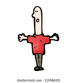 cartoon bald man
