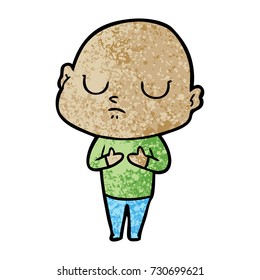 Karikatur-Glattleute