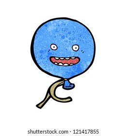 cartoon balloon character