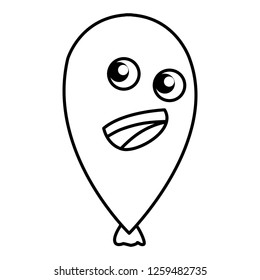 cartoon balloon icon