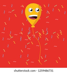 cartoon balloon icon
