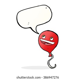 cartoon balloon with speech bubble