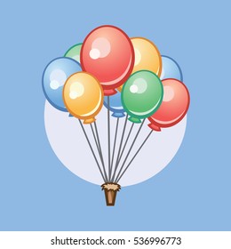 Cartoon balloons