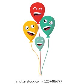 cartoon balloons design