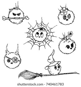Cartoon Balls