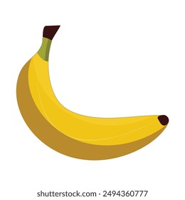 Cartoon bananas. Peel banana,  banana Flat Design Fruit Icon vector illustration. For printing on fabric, tableware, packaging paper, postcard, Wallpaper. Cute children's background