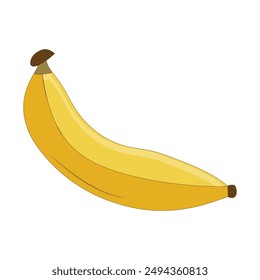 Cartoon bananas. Peel banana,  banana Flat Design Fruit Icon vector illustration. For printing on fabric, tableware, packaging paper, postcard, Wallpaper. Cute children's background