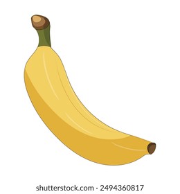 Cartoon bananas. Peel banana,  banana Flat Design Fruit Icon vector illustration. For printing on fabric, tableware, packaging paper, postcard, Wallpaper. Cute children's background