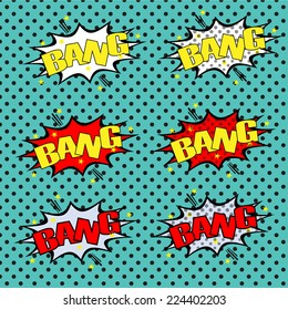 Cartoon bang