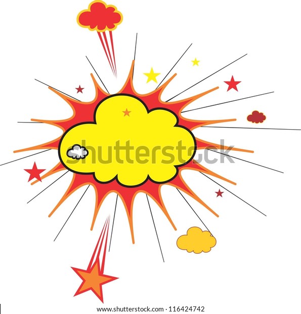 Cartoon Bang Stock Vector (Royalty Free) 116424742