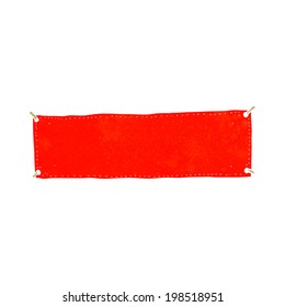 pancarta de dibujos animados