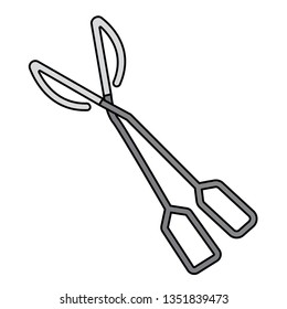 Cartoon barbecue object
