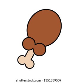 Cartoon barbecue object
