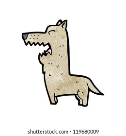 cartoon barking dog