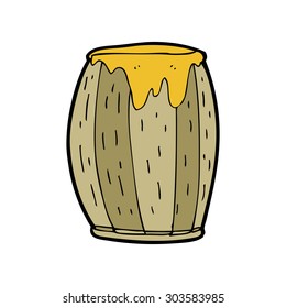 cartoon barrel