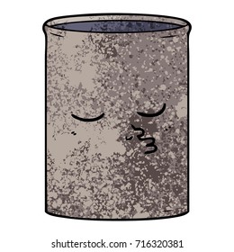 cartoon barrel of oil