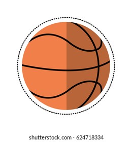 cartoon basketball 