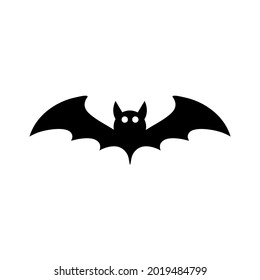 cartoon bat scary vector illustration halloween.