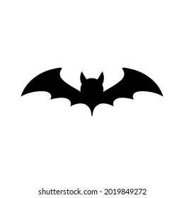cartoon bat scary vector illustration halloween.