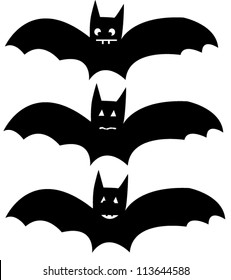 Cartoon bats