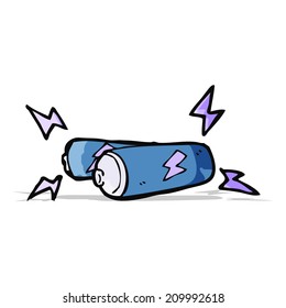 baterías de dibujos animados