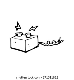 cartoon battery