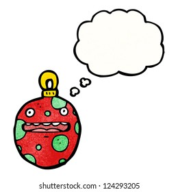 cartoon bauble