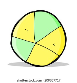 cartoon beach ball