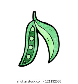cartoon bean pod