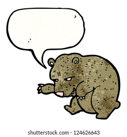 cartoon bear