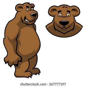 Cartoon bear.