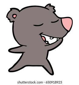 oso de caricatura