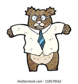 cartoon bear boss