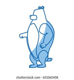 cartoon bear character wildlife animal carnivore design