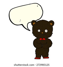 cachorro de oso de dibujos animados