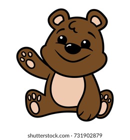 Cartoon Bear Cub