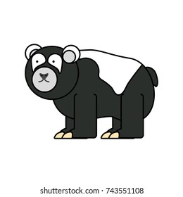 cartoon bear icon