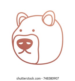cartoon bear icon