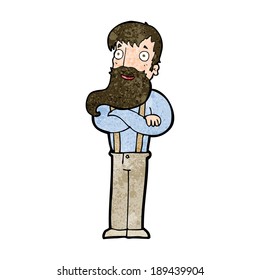 Cartoon-Bartentreifer