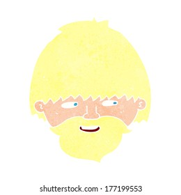 caricatura barbudo