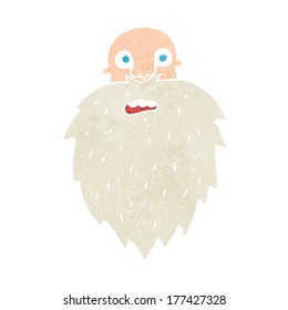 cartoon bearded man