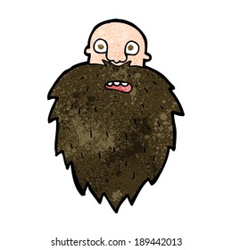 cartoon bearded man